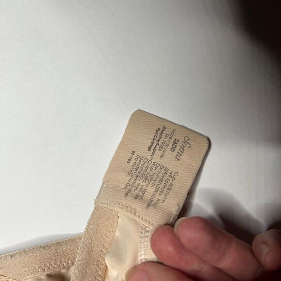 Soma tan floral lace stunning support full coverage bra 36DD - Picture 5 of 7